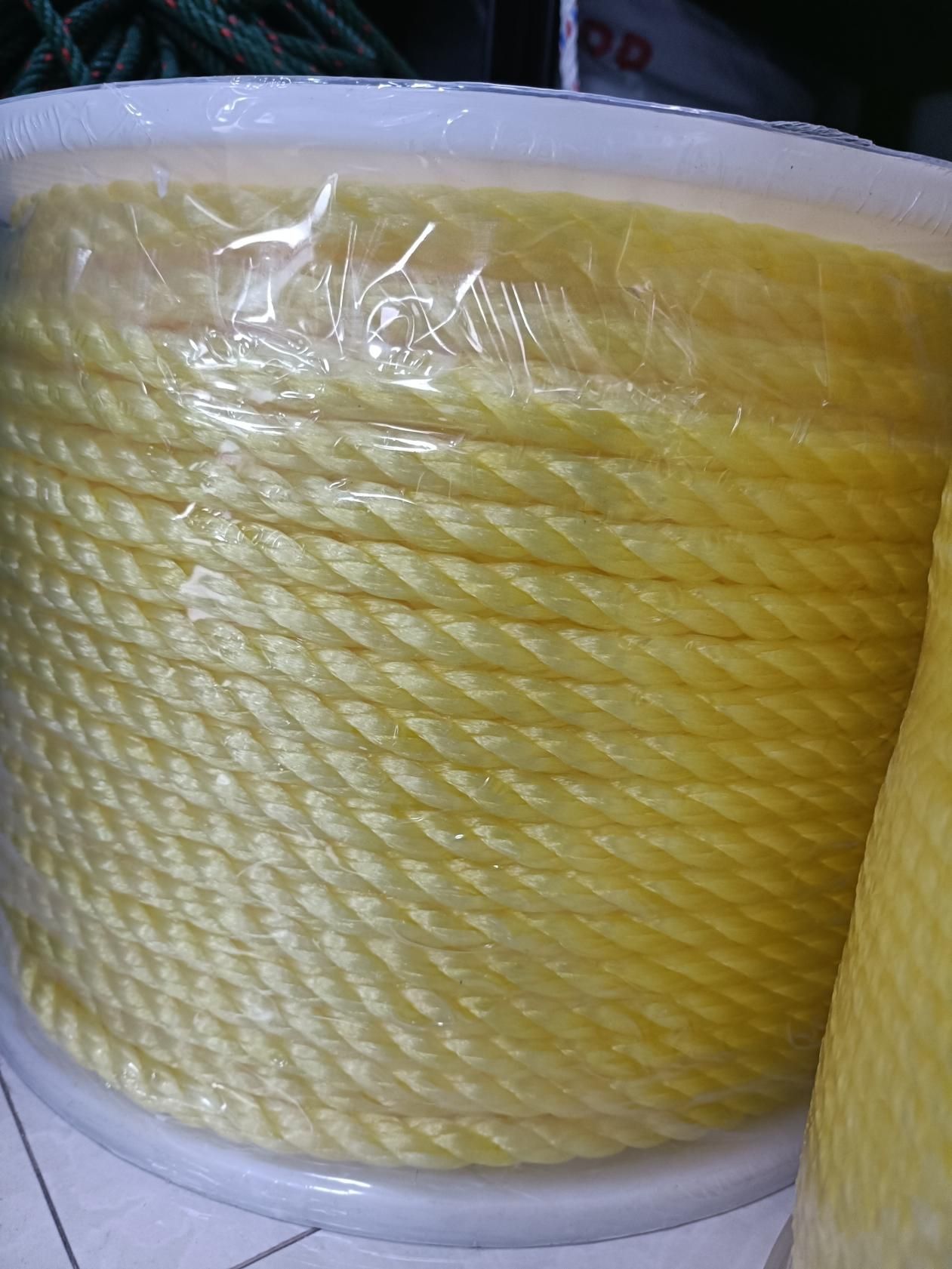 Yellow PE Rope With Reels for 1