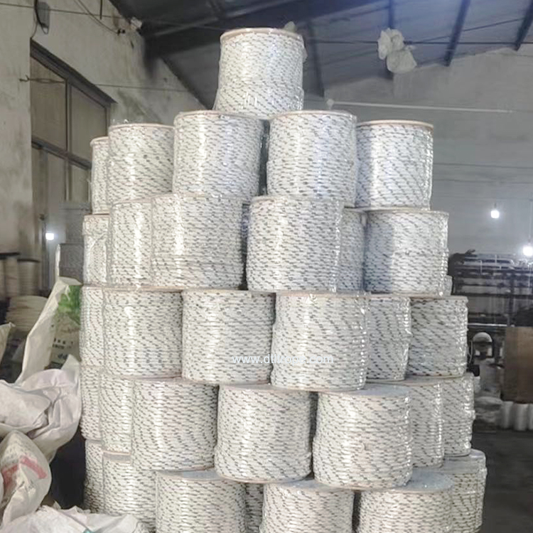 Supplier High Tenacity Braided Polyester PP Rope 5MM 6MM 10MM 200m Braided Floating Rope Customizable