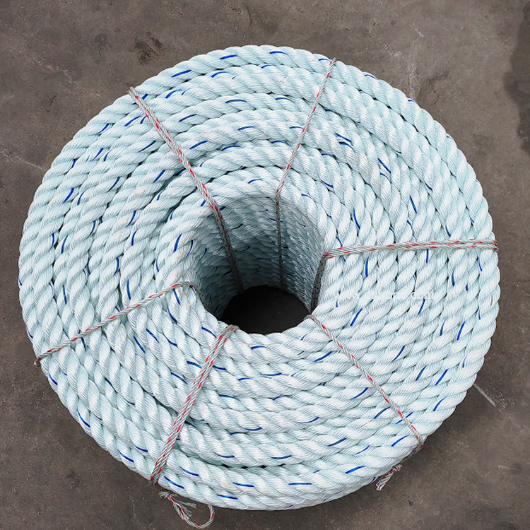 Manufacturer High Strength 3MM PP Danline Rope Twisted Packing PP Rope With ACE Certificate Ship Pulling