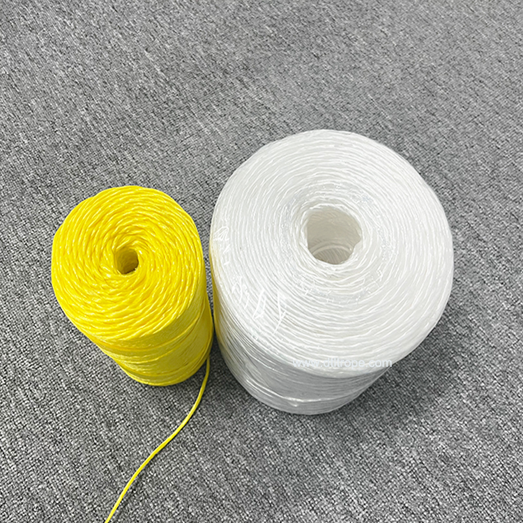 Plastic Baler Twine Polypropylene Rope Rafia Straw Grass 2MM Polypropylene Twisted Rope Agriculture 6