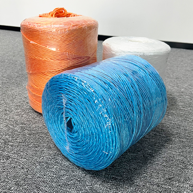 Agriculture PP Raffia String Twisted Rope Plastic Baler Twine Packing Grass Rope
