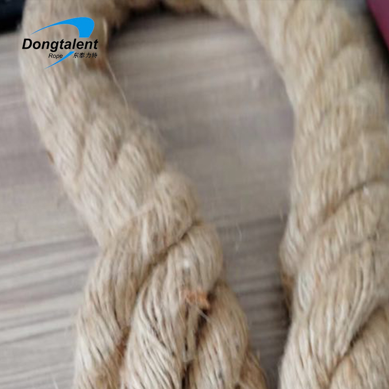 Factory Natural 3 Strand Jute Rope Eco-Friendly Twisted Rope for Decoration Gardening Packaging Crafts 4