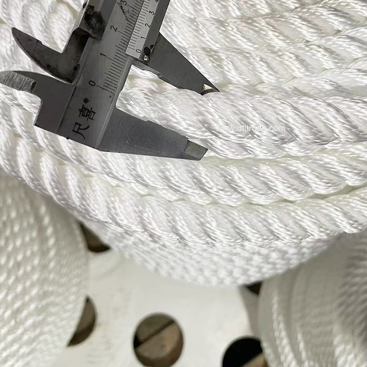 suppliers pp multifilament rope 3 strands 38mm 33mm packing twisted rope for agriculture 6