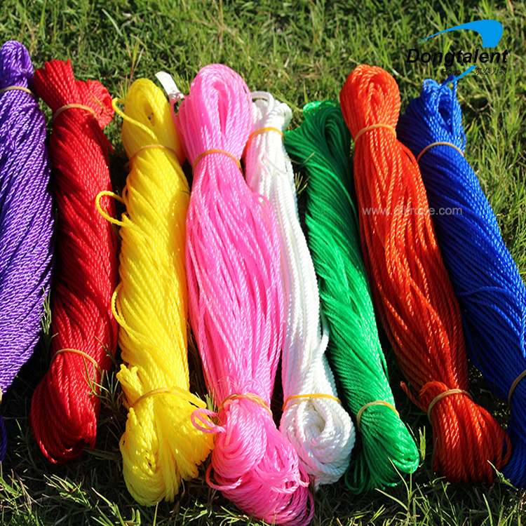 36ply Pe Twine String Making Plant In Bundle Colorful 1.5mm Pe Plastic Twine For Fishing 4