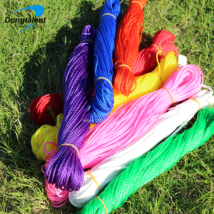 36ply Pe Twine String Making Plant In Bundle Colorful 1.5mm Pe Plastic Twine For Fishing 5
