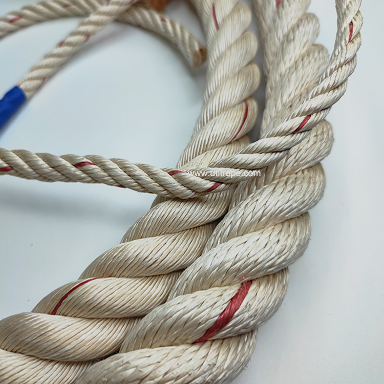 Supplier Sale 3 Strand 4 Strand PP Polyester Polypropylene Twisted Rope With 4MM 6MM 10MM Plastic Rope Packaging 4